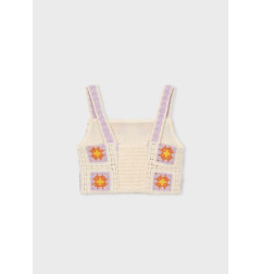 Top crochet niña-Mayoral