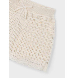Pantalón detalles calados niña-Mayoral