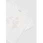 Camiseta con lino chica-Mayoral