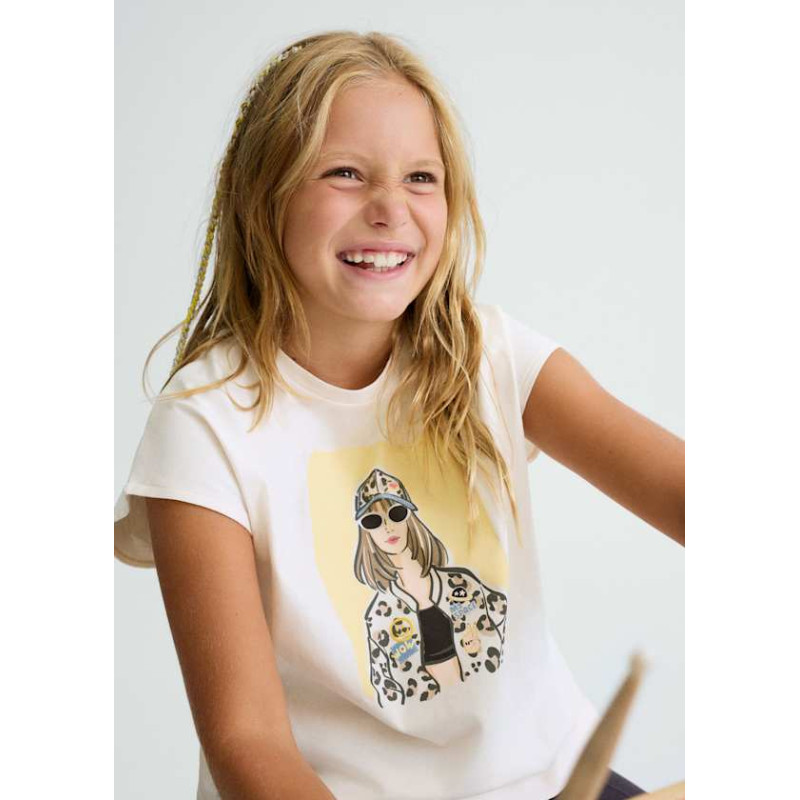 Camiseta gráfica chica-Mayoral