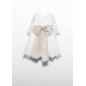 Vestido tul bordado guipur niña-Abel & Lula