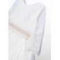 Vestido tul bordado guipur niña-Abel & Lula