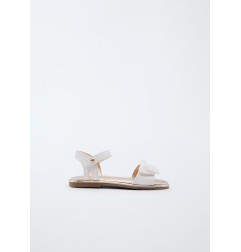 Sandalia piel lazada tul niña-Abel & Lula