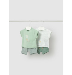 Conjunto 4 piezas recién nacido-Mayoral
