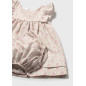 Vestido rizo con cubrepañal recién nacida TERRACOTA-Mayoral