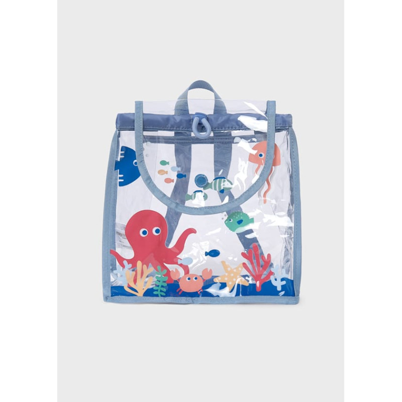 Mochila transparente bebé ayora