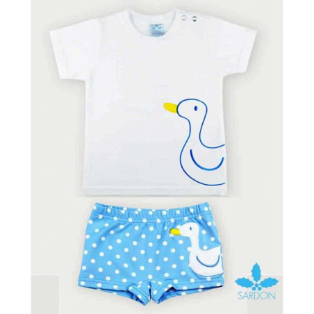 Conjunto Baño niño patito-Sardón