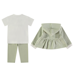 Conjunto 3 Piezas Bebé Niña-Babybol