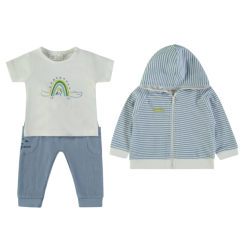 Conjunto 3 piezas bebé niño-Babybol