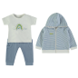 Conjunto 3 piezas bebé niño-Babybol