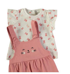 Conjunto 2 Piezas bebe niña-Babybol