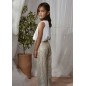 Conjunto pantalón lentejuelas niña-Abel & Lula