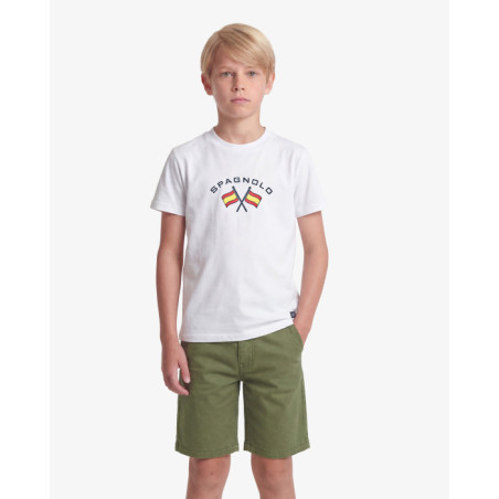 Camiseta Niño Banderas-Spagnolo