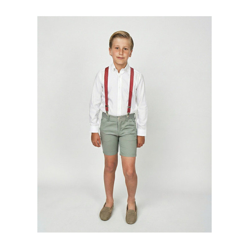 BERMUDA GABARDINA ESTAMPADA-Spagnolo