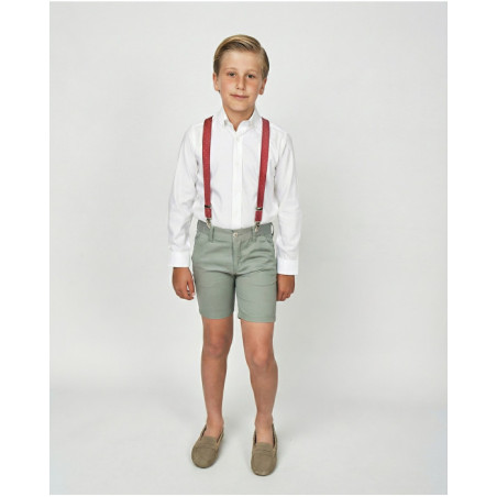 BERMUDA GABARDINA ESTAMPADA-Spagnolo