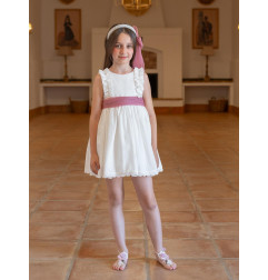 Vestido de Ceremonia y Arras niña MARÍA-EVA MARTINEZ ARTESANIA
