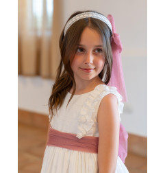 Vestido de Ceremonia y Arras niña MARÍA-EVA MARTINEZ ARTESANIA