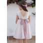 Vestido de Ceremonia y Arras niña LINA-EVA MARTINEZ ARTESANIA