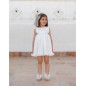 Vestido de Ceremonia y Arras niña MARTINA-EVA MARTINEZ ARTESANIA