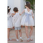 Vestido de Ceremonia y Arras niña MELISSA-EVA MARTINEZ ARTESANIA
