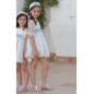 Vestido de Ceremonia y Arras niña MELISSA-EVA MARTINEZ ARTESANIA