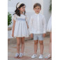 Vestido de Ceremonia y Arras niña MELISSA-EVA MARTINEZ ARTESANIA