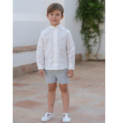 Conjunto niño ceremonia y arras MELISSA-EVA MARTINEZ ARTESANIA