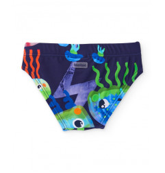 Bañador de niño de punto de ispiración marina-Tuc Tuc