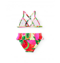 Bikini de niña de punto con frutas acolchadas-Tuc Tuc