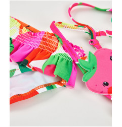 Bikini de niña de punto con frutas acolchadas-Tuc Tuc