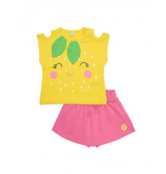 Conjunto de niña de punto y aberturas en hombros-Tuc Tuc