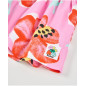 Vestido de niña de punto y estampado de flores grandes-Tuc Tuc