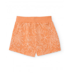 Conjunto de niña de punto con estampado tropical-Tuc Tuc
