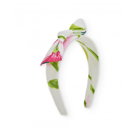 Diadema de niña de plana con lazo decorativo-Tuc Tuc