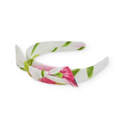 Diadema de niña de plana con lazo decorativo-Tuc Tuc