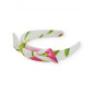 Diadema de niña de plana con lazo decorativo-Tuc Tuc