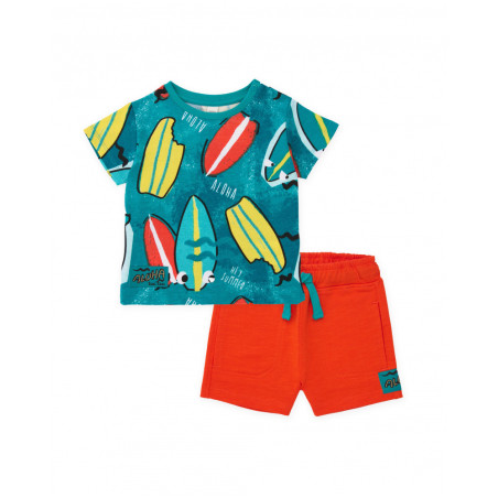 Conjunto de niño de punto y diseño surfero-Tuc Tuc