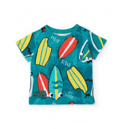 Conjunto de niño de punto y diseño surfero-Tuc Tuc