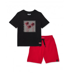 Conjunto de niño de punto con diseño de palmeras-Tuc Tuc (NATH)