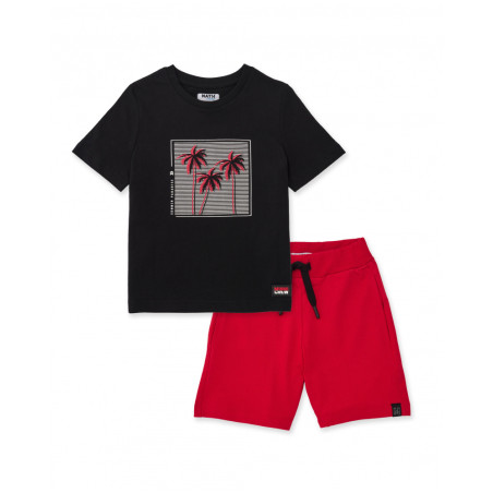 Conjunto de niño de punto con diseño de palmeras-Tuc Tuc (NATH)