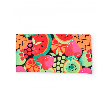 Toalla de niña de punto con estampado de frutas-Tuc Tuc