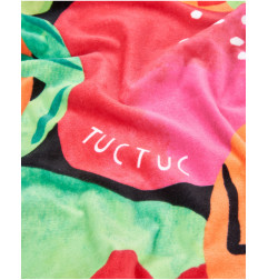 Toalla de niña de punto con estampado de frutas-Tuc Tuc