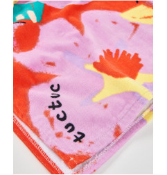 Toalla poncho de niña de punto con capucha-Tuc Tuc