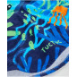 Toalla poncho de niño de punto con detalles bordados-Tuc Tuc