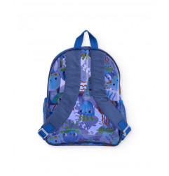 Mochila de niño de plana y cierre con cremallera-Tuc Tuc
