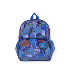 Mochila de niño de plana y cierre con cremallera-Tuc Tuc