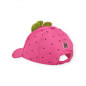Gorra de niña de plana con hojitas en relieve-Tuc Tuc