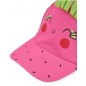 Gorra de niña de plana con hojitas en relieve-Tuc Tuc