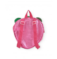 Mochila de niña de plana con acabado brillante-Tuc Tuc