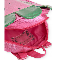 Mochila de niña de plana con acabado brillante-Tuc Tuc